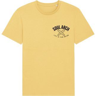 jojoba crossed boards t shirt front